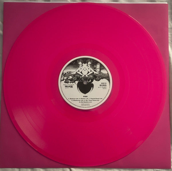 Image of Label Cover of 2xLP - NEW/NEW - BORIS, Pink (Relapse; RR76181, Europe 2025 Reissue, Die-Cut Slipcase, Neon Magenta Vinyl. Etching on Side D. With CD.), ,  - 2956217S
