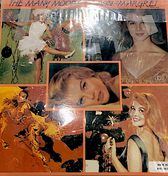 Image of Back Cover of 4215145C: LP - ANN-MARGRET, The Many Moods Of Ann-Margret (Raven Records; RVLP-1009, Australia 1984, Gatefold)   VG+/VG+
