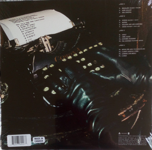 Image of Back Cover of 4225186E: 2xLP - MADONNA, Madame X (Maverick; 602577692277, Worldwide 2019, Gatefold, 2 Inners, Clear Vinyl) Still In Stickered Shrinkwrap  EX/EX