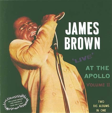 Image of Front Cover of 4215201C: 2xCD - JAMES BROWN, Live At The Apollo Volume II (Polydor; 549 884-2, Europe 2001, Booklet)   VG/VG