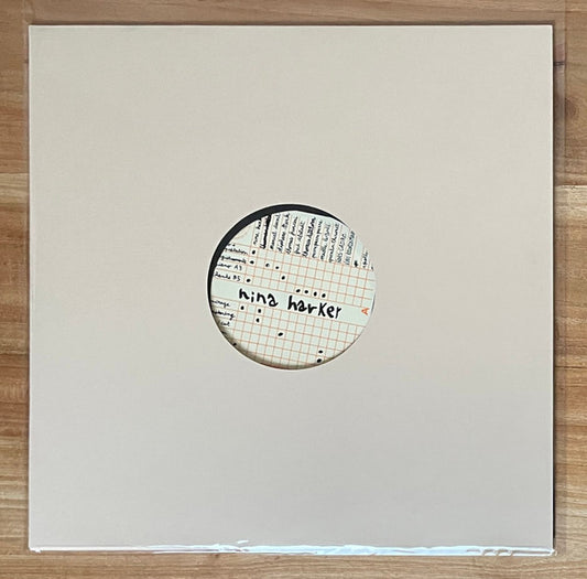Image of Front Cover of LP - VG+/EX - NINA HARKER, nina harker (Aguirre Records; ZORN103, France 2023, Die Cut Sleeve, Stickered Black Inner, Stickered Outer Plastic Sleeve, Limited Edition), Shiny clean disc.,  - 4245135S