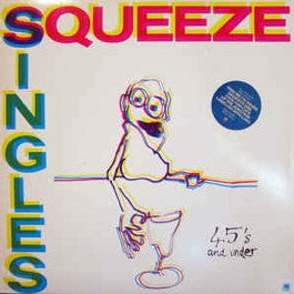 Image of Front Cover of LP - VG/VG - SQUEEZE, Singles 45's and Under (A&M; AMLH 68552, UK 1982, Inner, No Barcode, A4/B3 Matrix- no Mastering Credits in Run Out), ,  - 2526338E