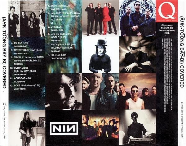 Image of Label Cover of 4255103S: CD - VARIOUS, ( hk-to ong Ba y-bi) Covered (Q Magazine ; QMAGU2DEC2011, UK 2011)   VG+/VG+