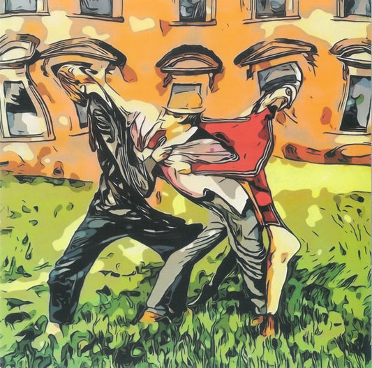 Image of Front Cover of 0326205E: 7" - BEAK>, Stuck In The Way / Poundland Aquaman (Friendly Recordings; FRWC7006, UK 2025, Picture Sleeve, Limited To 900 On Orange Vinyl)   EX/EX