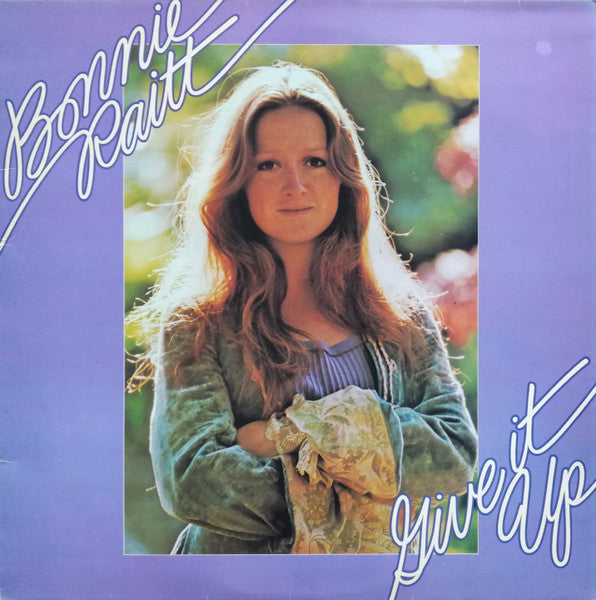 Image of Front Cover of LP - VG/VG - BONNIE RAITT, Give It Up (WB Green With WB Orange Shield Logo; K 46189, UK 1972, Inside Loading Canadian Gatefold Sleeve), Strong VG,  - 1726179E