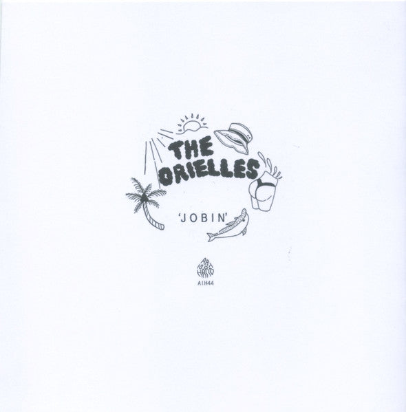 Image of Back Cover of 7" - VG+/VG+ - THE ORIELLES, Jobin (Art Is Hard Records; AIH44, UK 2016, Colouring Comic Book Sleeve, Flexidisc), ,  - 4255146S