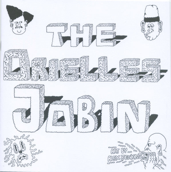 Image of Front Cover of 7" - VG+/VG+ - THE ORIELLES, Jobin (Art Is Hard Records; AIH44, UK 2016, Colouring Comic Book Sleeve, Flexidisc), ,  - 4255146S