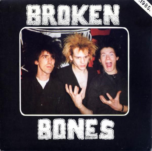 Image of Front Cover of 4225316E: 7" - BROKEN BONES, Seeing Through My Eyes / The Point Of Agony / It's Like (Fallout Records ; FALL 034, UK 1985, Picture Sleeve) Strong VG+  VG+/VG+
