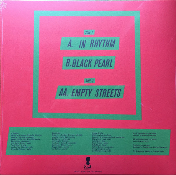 Image of Back Cover of 4245207S: 12" - VIBRATION BLACK FINGER, Vibration Black Finger EP (Enid Records; ENID002, UK 2016) Creased Edge  VG/EX