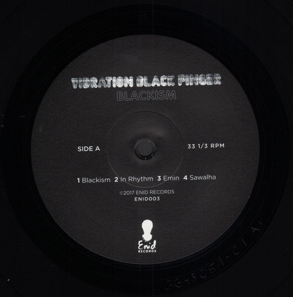 Image of Label Cover of 4245208S: LP - VIBRATION BLACK FINGER, Blackism (Enid Records; ENID003, UK 2017)   EX/EX