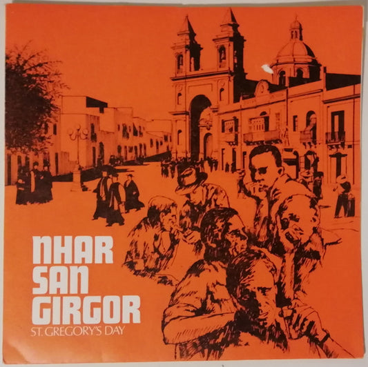 Image of Front Cover of 4225309E: 7" - JOE GRECH, Nhar San Girgor = St. Gregory's Day (Maltadisk ; APL.1016, Malta 1968, Picture Sleeve)   VG+/VG+