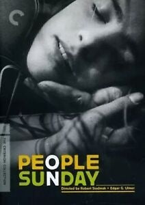 Image of Front Cover of 4235109E: DVD - ROBERT SIODMAK, People on Sunday (Criterion; 569, US , Booklet)   VG+/VG+