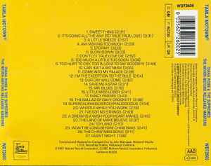 Image of Back Cover of 4215311C: CD - DIANA ROSS & THE SUPREMES, The Never-Before-Released Masters (Tamla Motown; WD72600, Europe 1987, Jewel Case) Strong VG. Light, little creasing to insert.  VG/VG