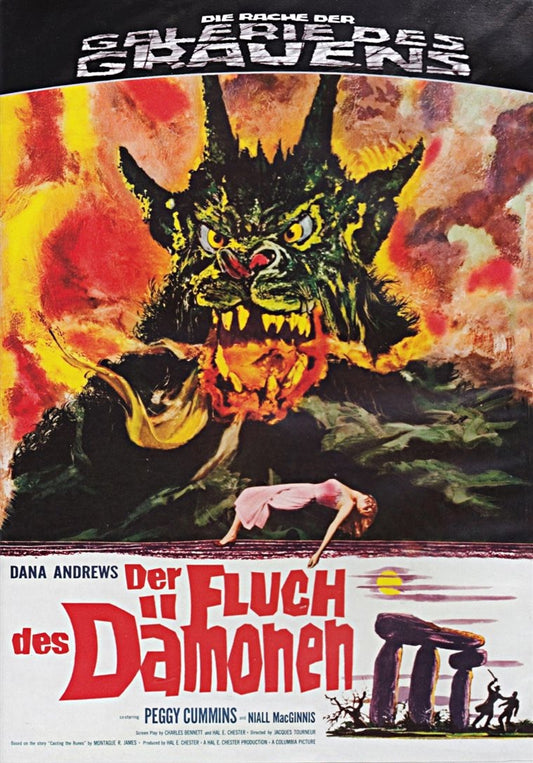 Image of Front Cover of 2xBlu-Ray - VG+/VG+ - JACQUES TOURNEUR, DANA ANDREWS, Night of the Demon (Der Fluch des Damonen) (Sony Pictures ; , Germany 2015, Booklet, German and English), ,  - 4235172E