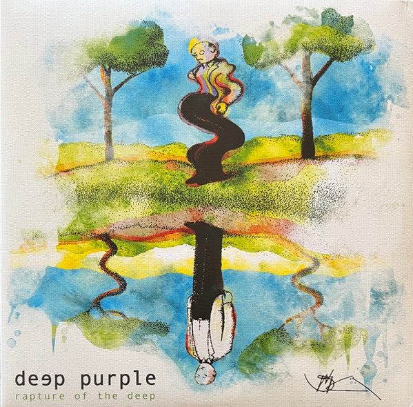 Image of Front Cover of 3xLP - EX/VG+ - DEEP PURPLE, Rapture Of The Deep (Ear Music; 0220677EMU, Europe 2025 Reissue, Textured Sleeve, 3 Inners, 20th Anniversary Edition. 180g), Still In Opened Shrinkwrap With Hype Sticker,  - 4116115C