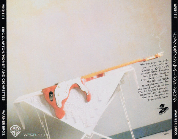 Image of Back Cover of 4255205S: 7xCD - ERIC CLAPTON, Eric Clapton Box 1983-1994 (WEA Japan; WPCR-1111-1117, Japan 1997, Box Set, SEALED WITH OBI) SEALED  EX/EX