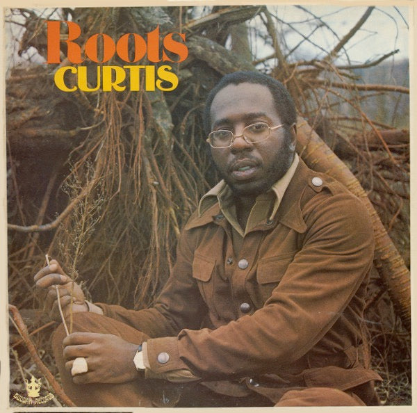 Image of Front Cover of LP - G/G - CURTIS MAYFIELD, Roots (Buddah; 2318 045, UK 1971, Gatefold, Missing the insert), Does not have OIS. Many marks on the record. Sleeve has edgewear, staining and writing on back and indentations on the front.,  - 3626181E
