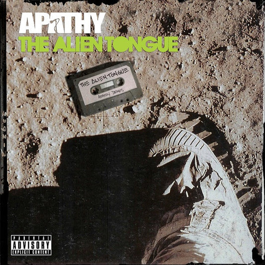 Image of Front Cover of 4315020C: CD - APATHY, The Alien Tongue (Dirty Version Records; DRV-102, US 2012, Jewel Case)   VG+/VG+