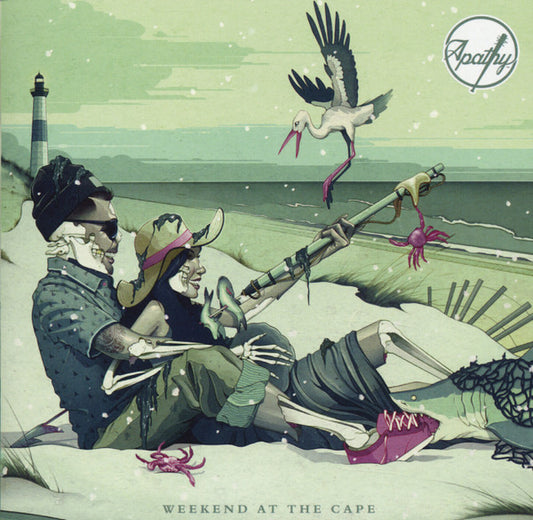 Image of Front Cover of 4315021C: CD - APATHY, Weekend At The Cape (Dirty Version Records; DRV-108, US 2015, Jewel Case) Case has some light scratches and signs of wear.  VG/VG+