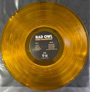 Image of Label Cover of LP - EX/EX - RAD OWL, Rage Gracefully (Sell The Heart Records; STHR-073, US 2024, Insert, Clear Orange Vinyl, ex Samiam), Opened Instore, Still In Stickered Shrinkwrap,  - 4345019S