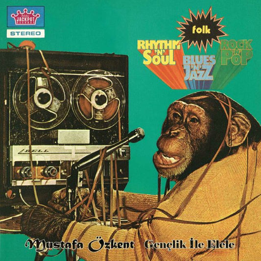 Image of Front Cover of LP - NEW/NEW - MUSTAFA OZKENT, Genclik Ile Elele (Jackpot Records; JPR031LP, Europe ), ,  - 1316801C