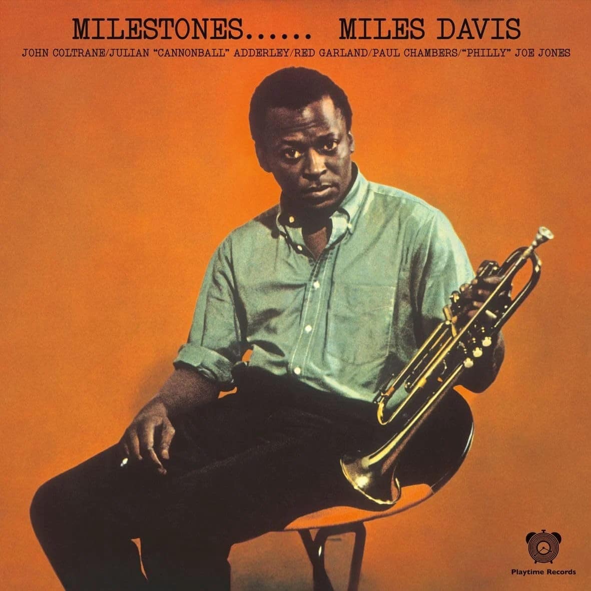 Image of Front Cover of LP - NEW/NEW - MILES DAVIS, Milestones (Playtime Records; PRLP0005, Europe 2025 Reissue, Standard Sleeve, Limited Edition (500 copies), Reissue), ,  - 2036170E