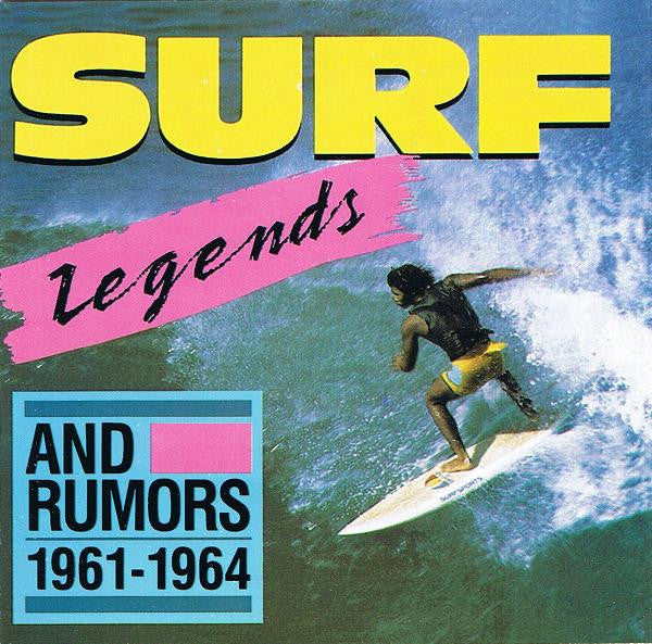 Image of Front Cover of CD - VG+/VG+ - VARIOUS, Surf Legends (And Rumors)   Rockin' Instrumentals 1961-64 (Garland; GRZ-019, US 1995), ,  - 4355057S