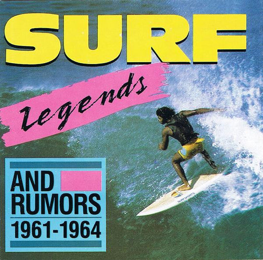 Image of Front Cover of 4355057S: CD - VARIOUS, Surf Legends (And Rumors) � Rockin' Instrumentals 1961-64 (Garland; GRZ-019, US 1995)   VG+/VG+