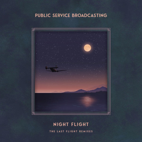 Image of Front Cover of LP - VG+/VG+ - PUBLIC SERVICE BROADCASTING, Night Flight - The Last Flight Remixes (So Recordings; SOAKLP622, UK 2025, Inner, Midnight Blue Vinyl), Strong VG+,  - 1926212E