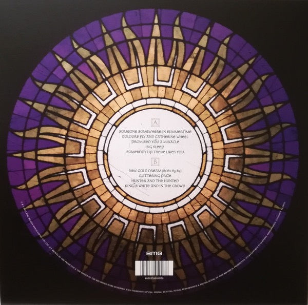 Image of Back Cover of LP - NEW/NEW - SIMPLE MINDS, New Gold Dream (Live From Paisley Abbey) (BMG; 538940971, Europe 2023, Red Black Marbled Vinyl), ,  - 4235137E