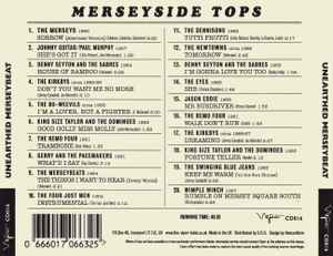 Image of Back Cover of CD - VG+/VG+ - VARIOUS, Unearthed Merseybeat Vol.1 (From The Birth Of Merseybeat To Psychedelia 1957-1968) (Viper; CD016, UK 2003), ,  - 4255120S