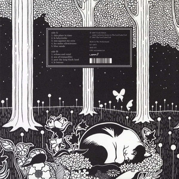 Image of Back Cover of LP - EX/EX - COLLEEN, Les Onde Silencieuses (Leaf; BAY57V, UK 2007, Gatefold, Black Inner), ,  - 1026242E