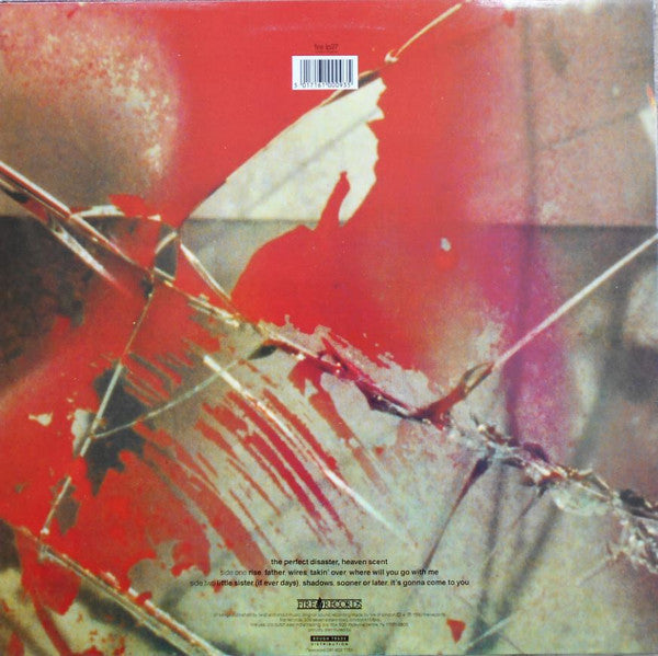 Image of Back Cover of LP - VG/VG+ - THE PERFECT DISASTER, Heaven Scent (Fire Records; fire lp27, UK 1990, Insert), ,  - 4315153C