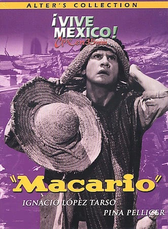Image of Front Cover of DVD - VG+/VG+ - IGNACIO LOPEZ TARSO, Macario (Alter's Collection; DVD-2508, US , Slipcase), ,  - 4335075E