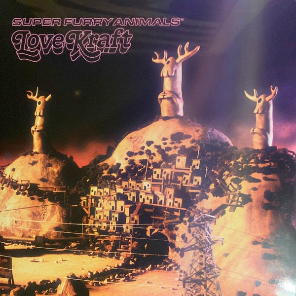 Image of Front Cover of 4335104E: 2xLP - SUPER FURRY ANIMALS, Love Kraft (Strangetown; STR075V, UK 2025 Reissue, Gatefold, 2 Inners)   NEW/NEW
