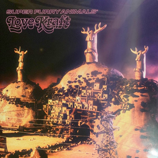 Image of Front Cover of 4335104E: 2xLP - SUPER FURRY ANIMALS, Love Kraft (Strangetown Records; STR075V, UK 2025 Reissue, Gatefold, 2 Inners)   NEW/NEW