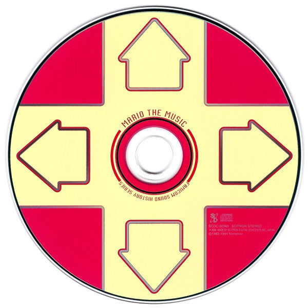 Image of Label Cover of CD - VG+/VG - NINTENDO,                                    = Famicom Sound History Series: Mario The Music (Scitron Discs; SCDC-00360, Japan 2004, Jewel Case, No Obi), ,  - 4335089E