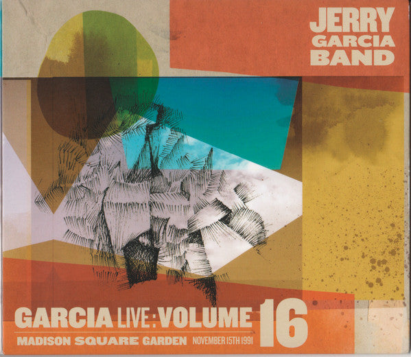 Image of Front Cover of 4255109S: 3xCD - JERRY GARCIA BAND*, GarciaLive Volume 16 : Madison Square Garden, November 15th, 1991 (Round Records; JGFRR1037, US 2021)   VG+/VG+