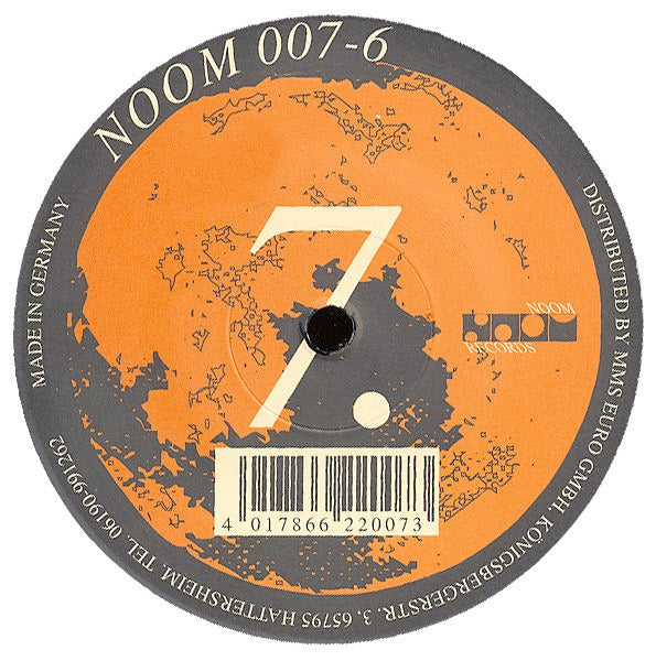 Image of Back Cover of 4315308C: 12" - TRAUMATIC, Higher EP (Noom Records; NOOM 007-6, Germany 1994, Company Sleeve) Light Marks only.  VG/G+