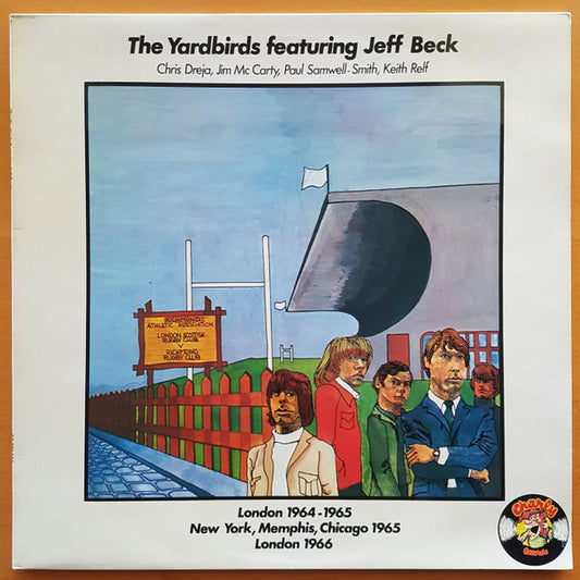 Image of Front Cover of LP - VG/VG - THE YARDBIRDS FEATURING JEFF BECK, CHRIS DREJA, JIM MCCARTY, PAUL SAMWELL-SMITH, KEITH RELF, London 1964-1965 New York, Memphis, Chicago 1965 London 1966 (Charly Records; CR 300 013, UK 1976 Reissue, Laminated Front Sleeve), ,  - 4315263C