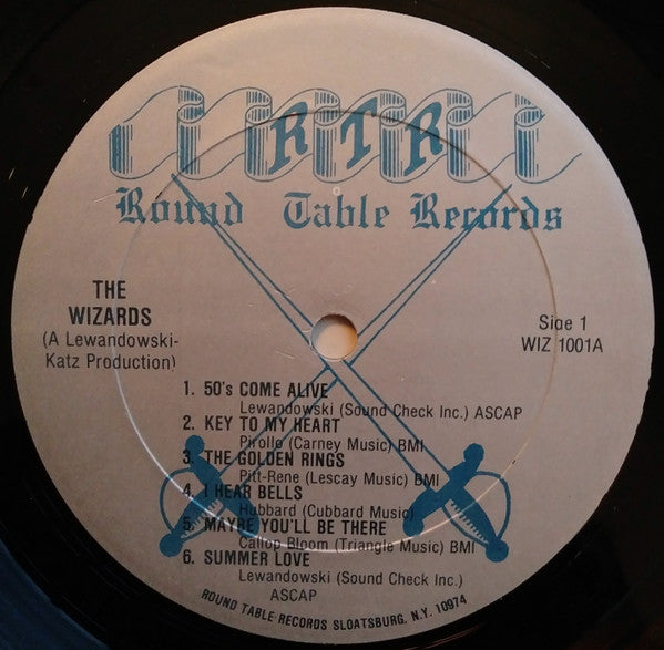 Image of Label Cover of LP - VG+/VG - THE WIZARDS, Fifties Come Alive (Round Table Records; WIZ 1001 / WIZ 1002, US 1982, Insert), Sleeve shrink-wrapped. Some light mottling to insert,  - 4315322C