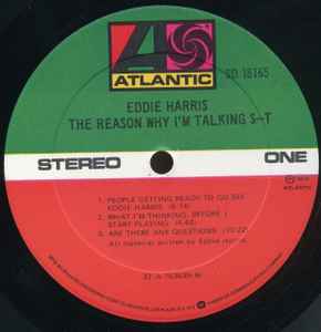 Image of Label Cover of LP - VG+/VG - EDDIE HARRIS, The Reason Why I'm Talking Shit (Atlantic; SD 18165, US 1976), Sleeve in shrink (opened) - Light wear at edge. Cut out hole on sleeve.,  - 3426025E