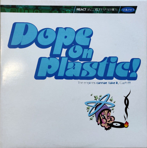 Image of Front Cover of LP - VG/VG - VARIOUS, Dope On Plastic! (React; REACT LP55, UK 1995), Bit of edge wear but all around strong VG. ,  - 3946314S