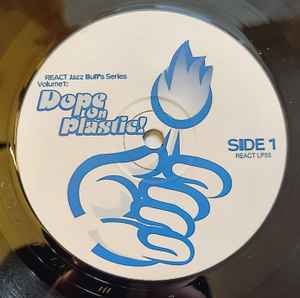 Image of Label Cover of LP - VG/VG - VARIOUS, Dope On Plastic! (React; REACT LP55, UK 1995), Bit of edge wear but all around strong VG. ,  - 3946314S