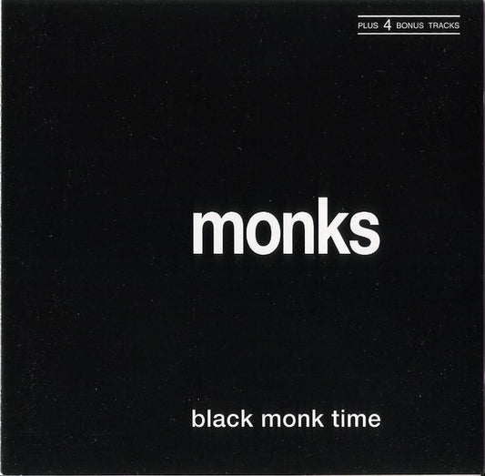 Image of Front Cover of 4355015S: CD - MONKS*, Black Monk Time (Repertoire Records; REP 4438-WP, Germany 1994)   VG+/VG+
