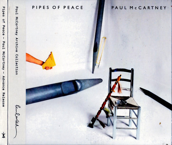 Image of Front Cover of 4355171S: 3xCD - PAUL MCCARTNEY, Pipes Of Peace � Advance Release (MPL Communications Ltd. ; Advance Release, US 2015)   VG+/VG+