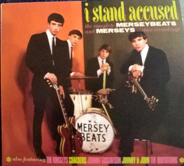 Image of Front Cover of 4355175S: 2xCD - THE MERSEYBEATS, THE MERSEYS, I Stand Accused (The Complete Merseybeats And Merseys Sixties Recordings) (Grapefruit Records ; CRSEG092D, Europe 2021)   VG+/VG+