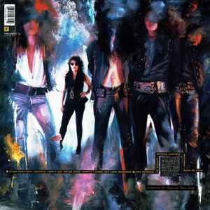 Image of Back Cover of LP - VG+/VG+ - HARLOW, Harlow (Reprise Records; 7599-25874-1, Europe 1990, Inner), ,  - 3526190E