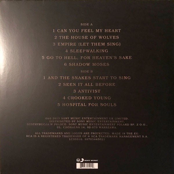 Image of Back Cover of LP - NEW/NEW - BRING ME THE HORIZON, Sempiternal (RCA; , UK & Europe 2013, Gatefold, Booklet, Black Vinyl), ,  - 5015423C