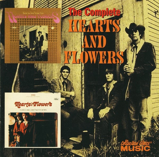 Image of Front Cover of 2xCD - VG+/VG+ - HEARTS AND FLOWERS, The Complete Hearts And Flowers (Collectors' Choice Music; CCM-321-2, US 2002, Double CD Case), ,  - 4315365C
